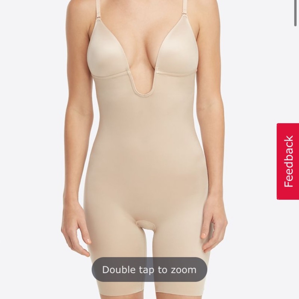 SPANX low back mid-thigh bodysuit